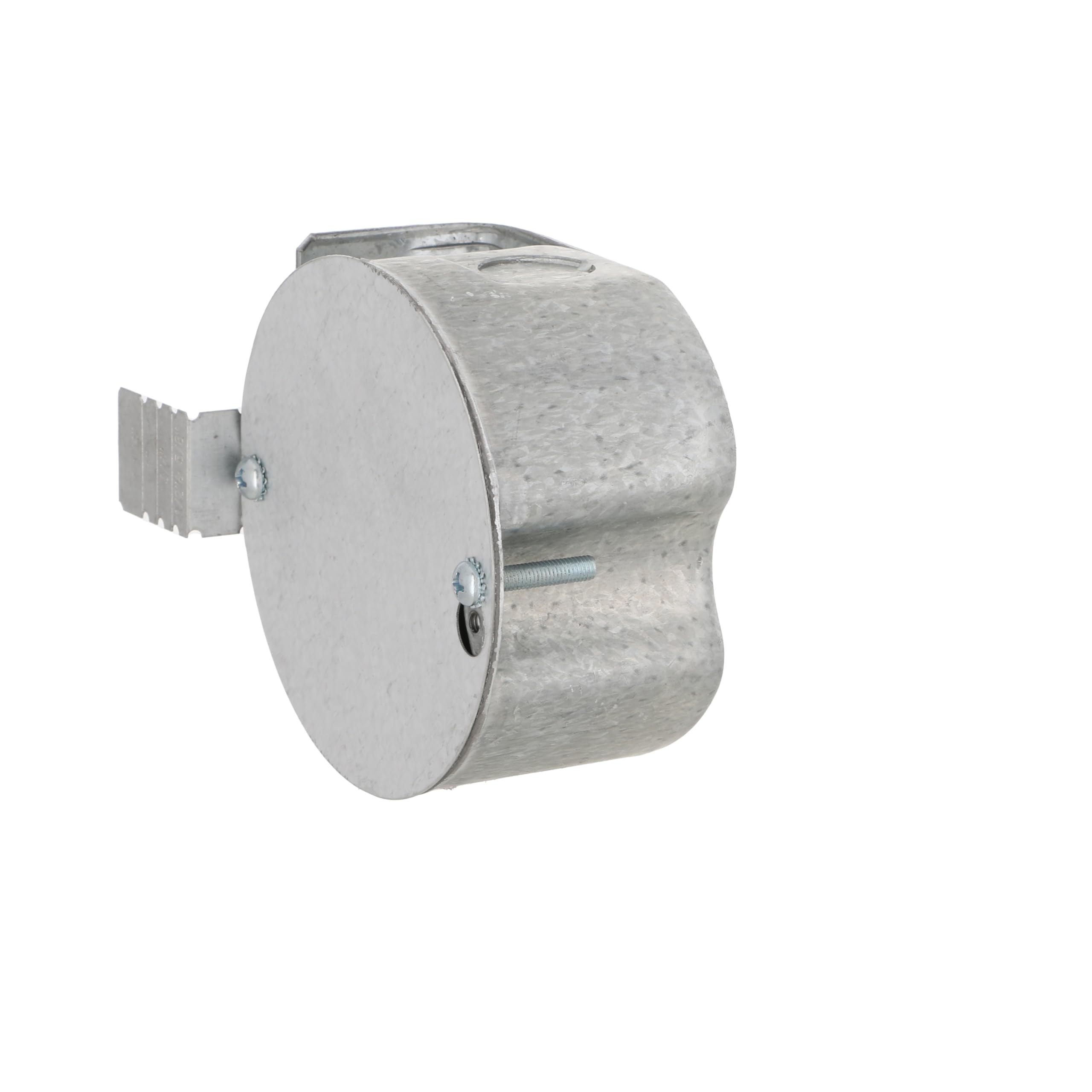 Hubbell-Raco 294 2-1/8-Inch Deep, 1/2-Inch Side Knockouts, Wood Joist Bracket 4-Inch Octagon Ceiling Fan Support Box Gray - Image 3