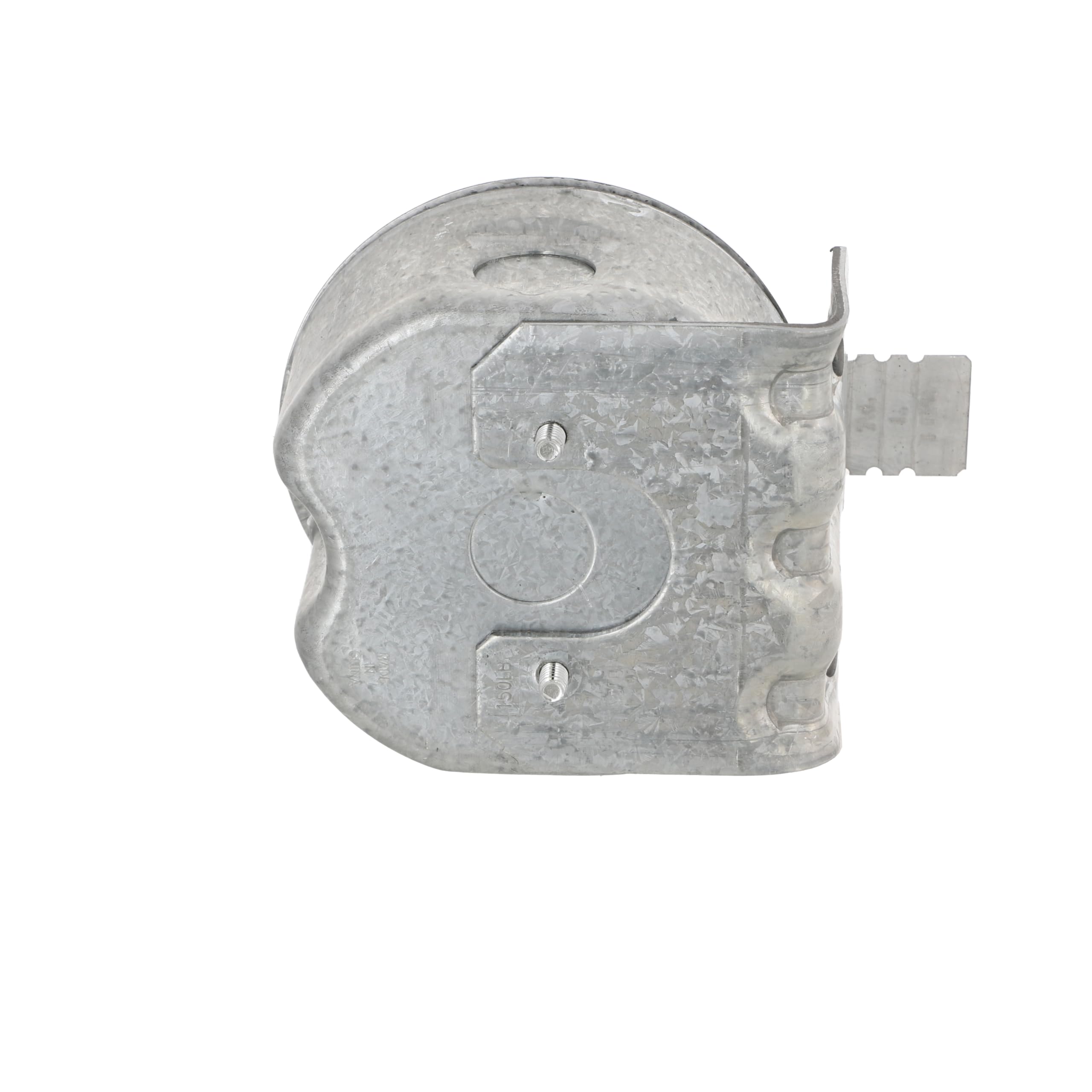 Hubbell-Raco 294 2-1/8-Inch Deep, 1/2-Inch Side Knockouts, Wood Joist Bracket 4-Inch Octagon Ceiling Fan Support Box Gray - Image 4