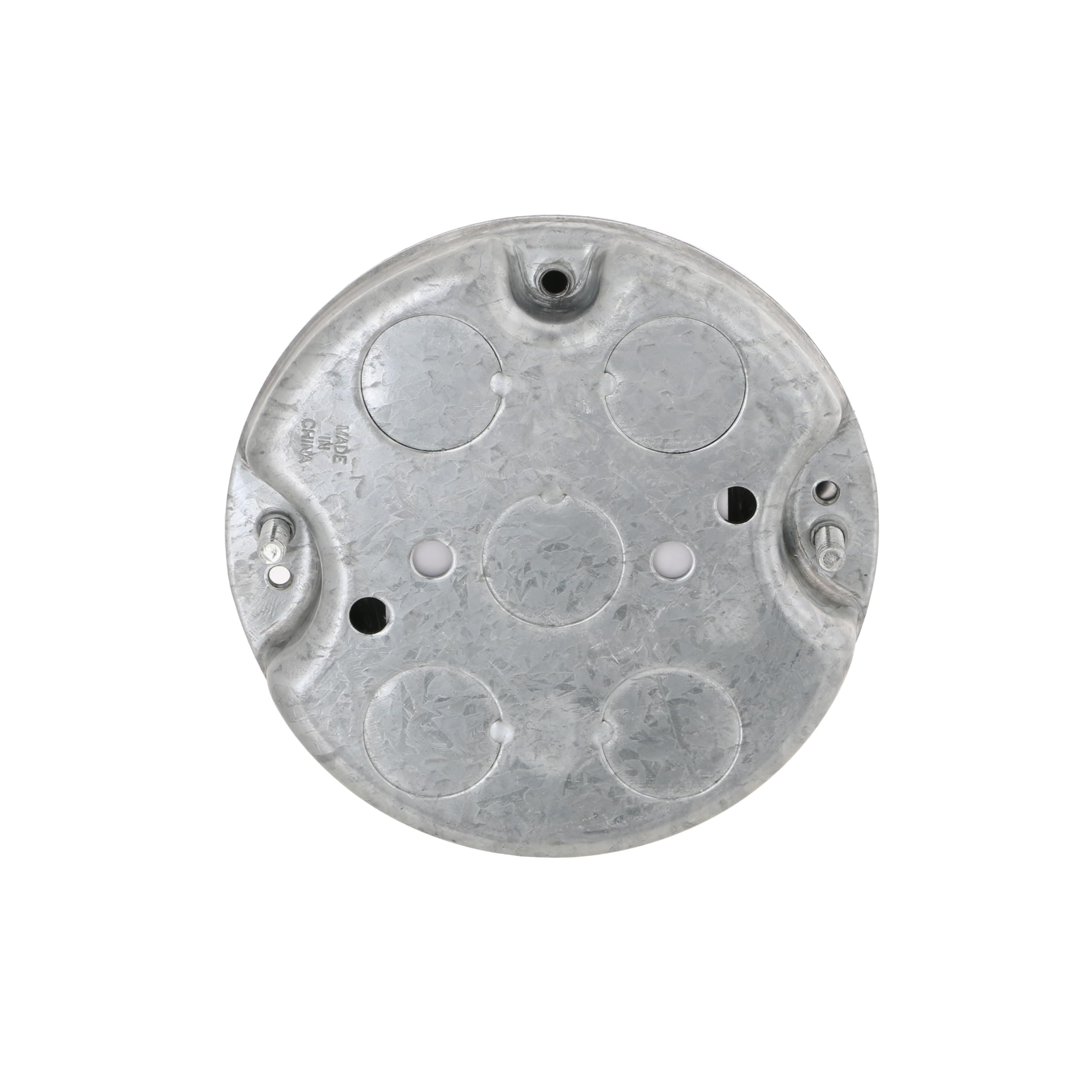 Hubbell-Raco 295 1/2-Inch Deep 1/2-Inch Bottom Knockouts 4-Inch Round Ceiling Fan Support Pan, metal - Image 4