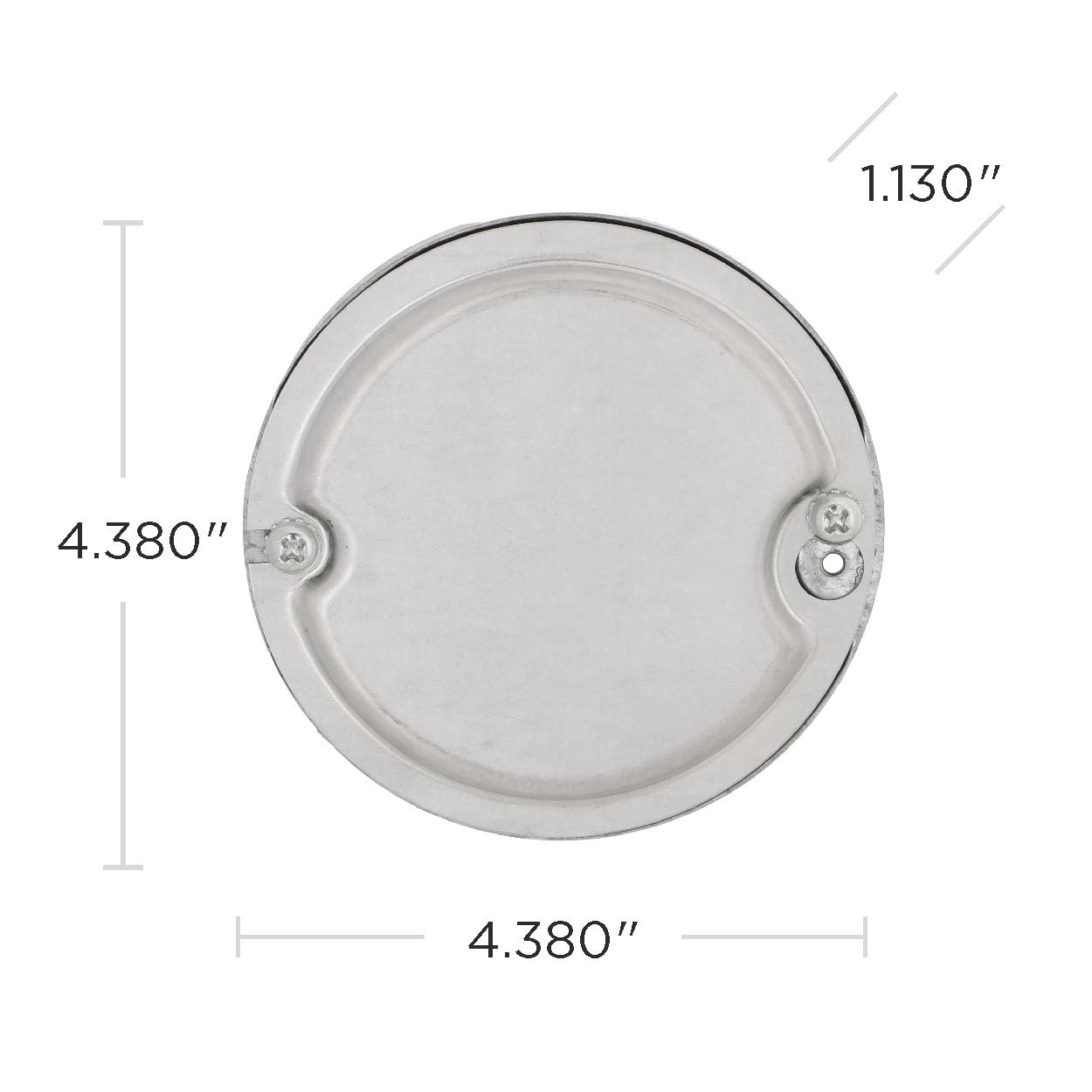 Hubbell-Raco 295 1/2-Inch Deep 1/2-Inch Bottom Knockouts 4-Inch Round Ceiling Fan Support Pan, metal - Image 7