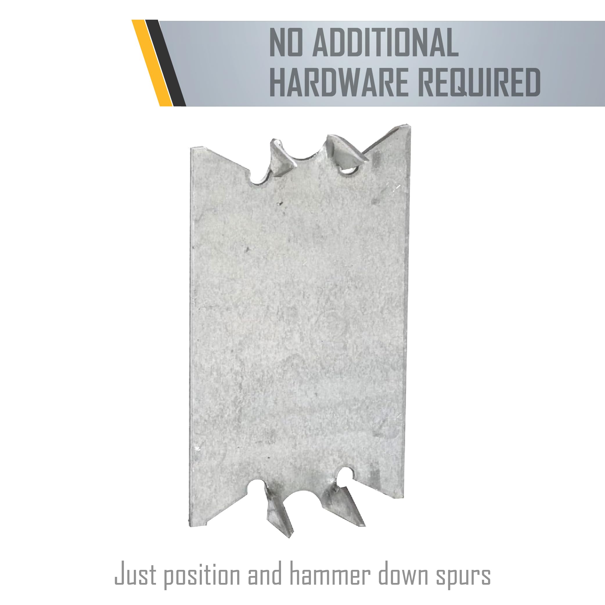 RACO 2710 Cable Protector Plate for Wood Studs, 2-9/16-Inch Long (Pack of 200) - Image 4