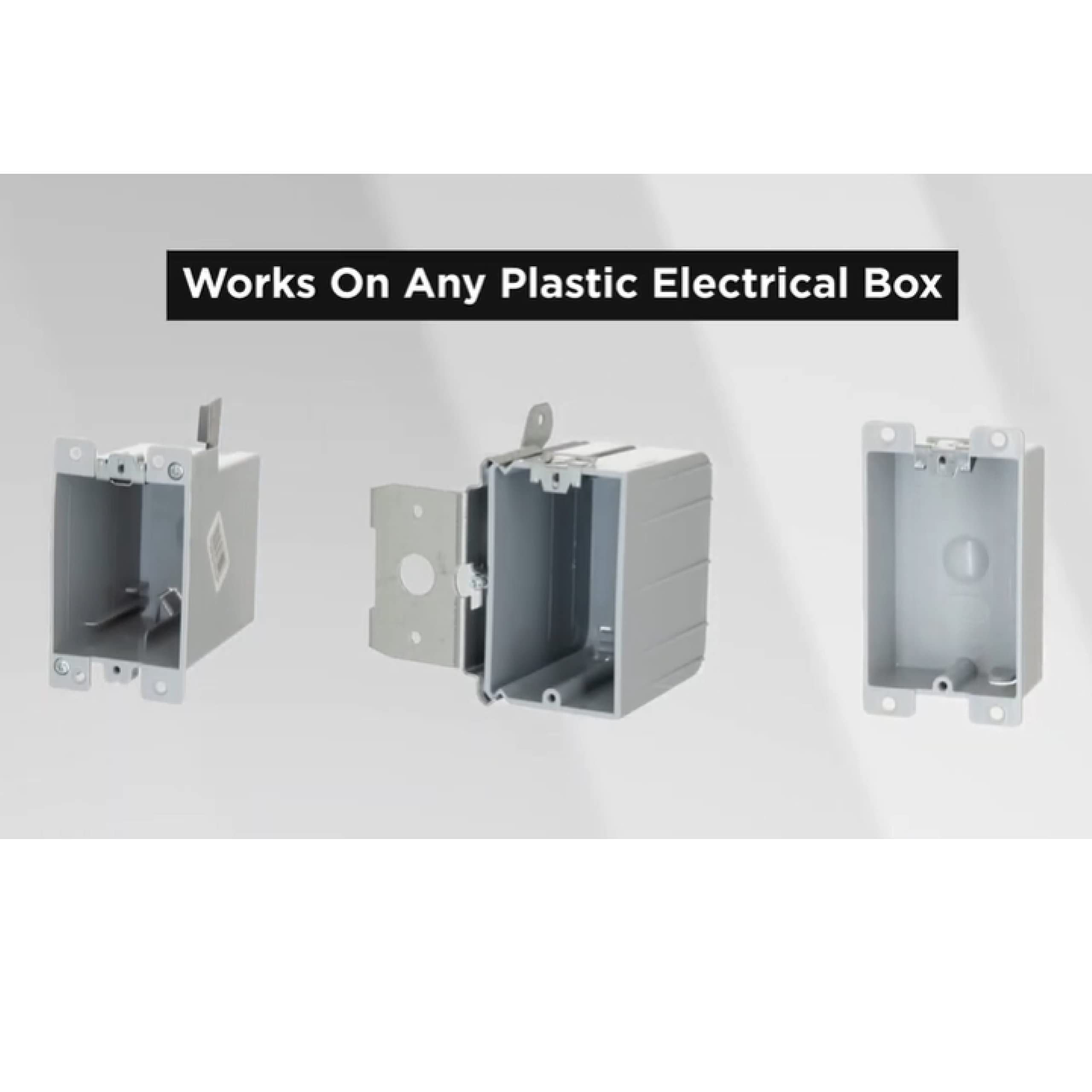 RACO 8988RAC Outlet Repair Clip for Plastic Electric Boxes, 10 pcs. per Bag - Image 6